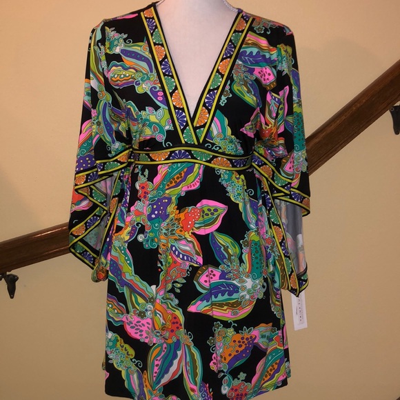 NWT! Trina Turk Sea Garden Swim Coverup / Tunic - Picture 1 of 7